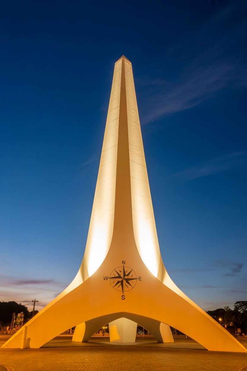 Monumento Centro Geodésico da América do Sul em Cuiabá
